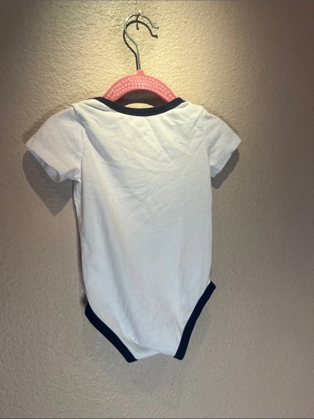 Nike Just Do It Baby Romper Bodysuit Size 12 Months Red White Blue
